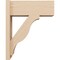 Ekena Millwork 7 1/2-in W x 18-in D x 22-in H Funston Block Rough Cedar Woodgrain TimberThane Outlooker, Primed Tan OUTUR075X18X22FST44RCPR - alternate 5